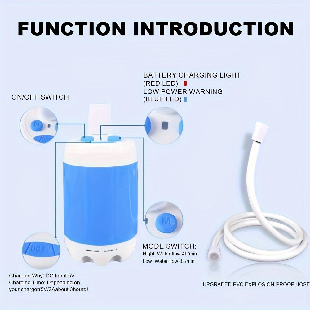 Outdoor Portable Shower Kit for Camping Travel