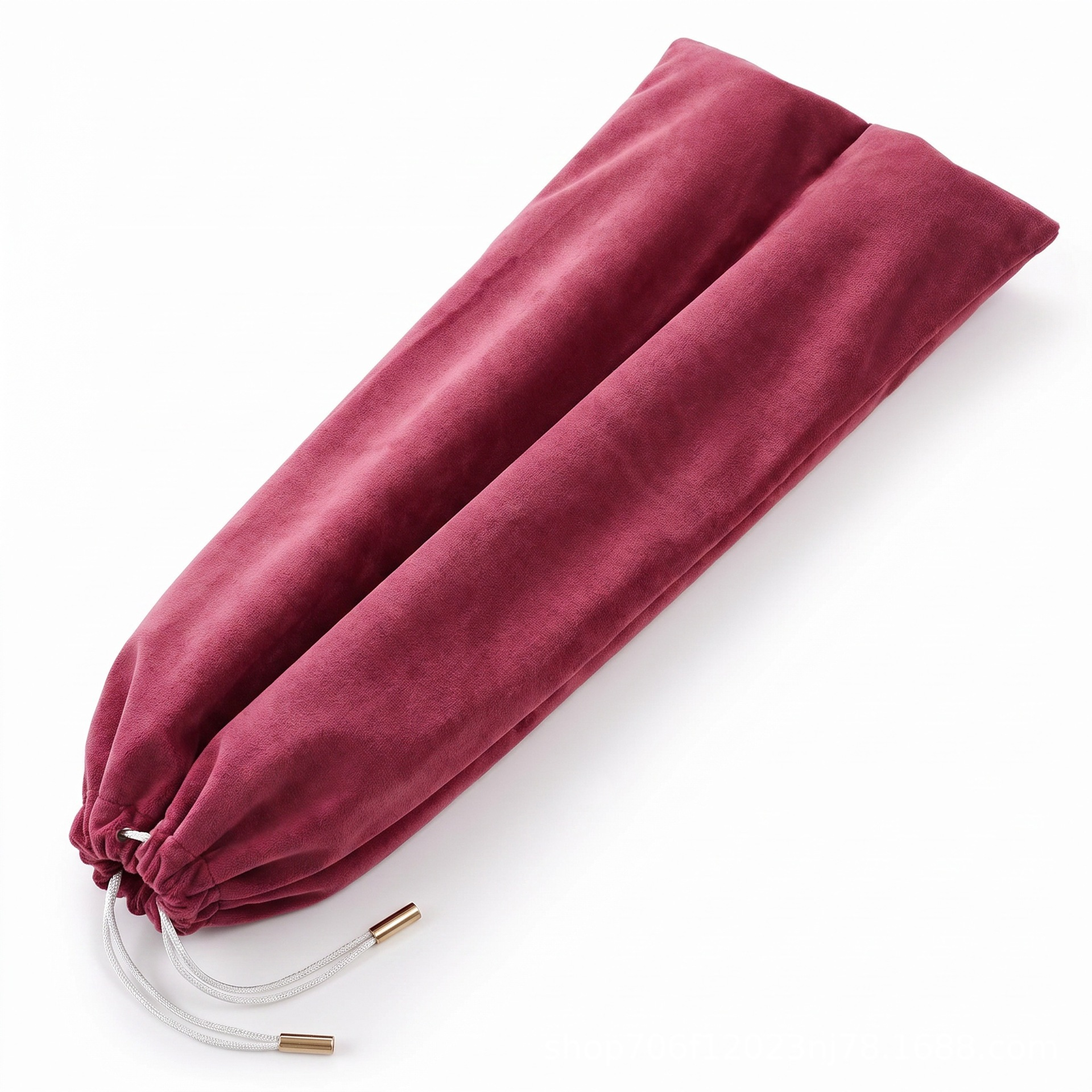 10 Mahjong Ruler Storage Bag Pink Velvet Bundle Pocket Long Mahjong Pushing Ruler Protective Cover