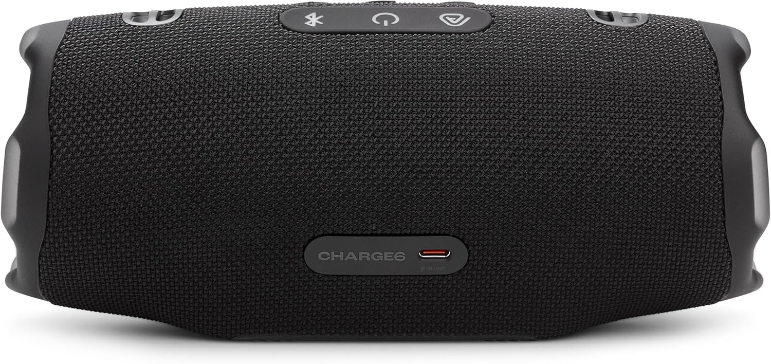 Altavoz Bluetooth Portátil JBL Charge 6, Impermeable, Resistente a Caídas