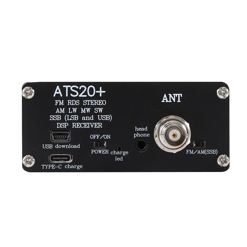 Radio Receiver OLED Display Black