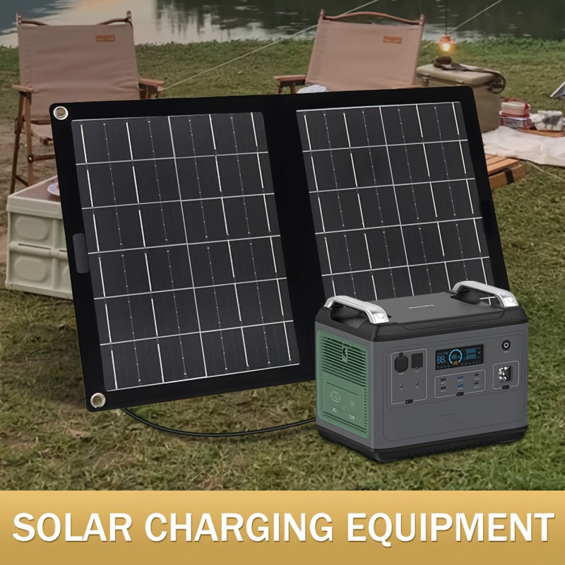 Portable Solar Panel Charger (2-in-1)