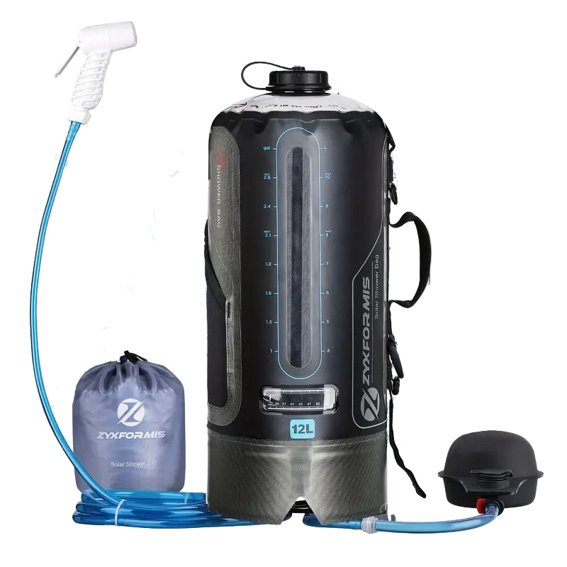Shower Bag with Foot Pump