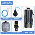 Shower Bag with Foot Pump